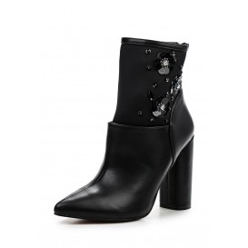 Ботильоны AMELIA SEQUIN BLOCK HEEL ANKLE BOOT LOST INK модель LO019AWLUW26