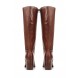 Сапоги LYN LEATHER MID HEEL KNEE BOOT LOST INK артикул LO019AWLUW34