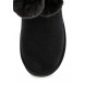 Сапоги USHA POM POM TIE FAUX FUR BOOT LOST INK модель LO019AWMOW36 cо скидкой